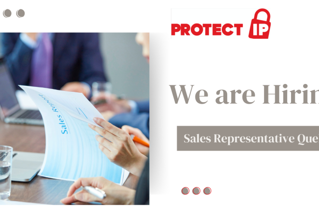 Person holding a sales representative document during a business meeting with laptop and glass of water.